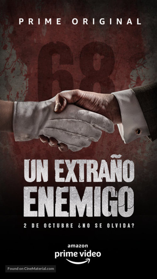 &quot;Un extra&ntilde;o enemigo&quot; - Mexican Movie Poster