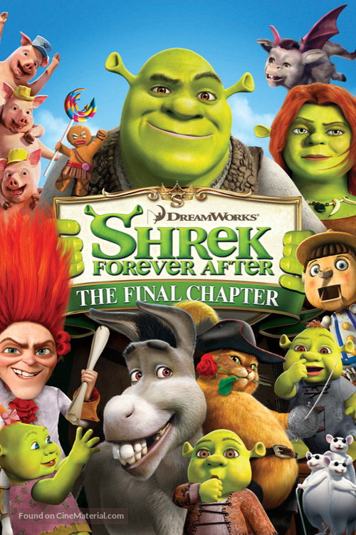 Shrek Forever After - Movie Cover