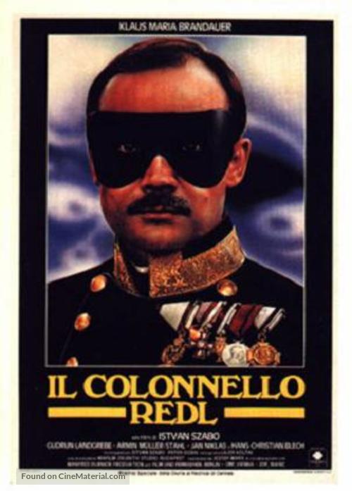 Oberst Redl - Italian Movie Poster