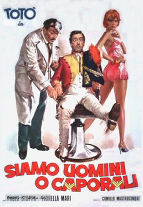 Siamo uomini o caporali - Italian Theatrical movie poster