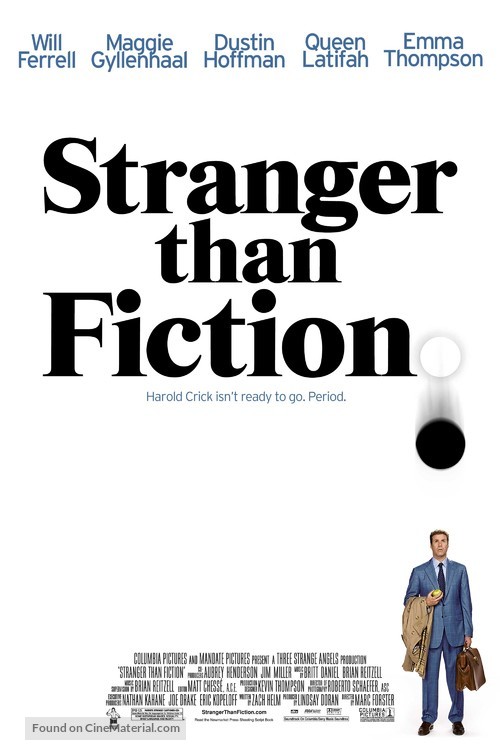 Stranger Than Fiction - Movie Poster