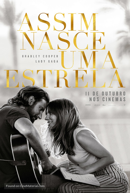 A Star Is Born - Portuguese Movie Poster