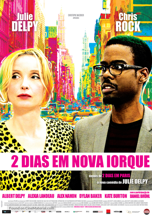 2 Days in New York - Portuguese Movie Poster