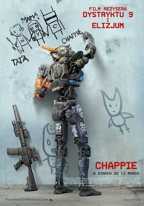 Chappie - Polish Movie Poster