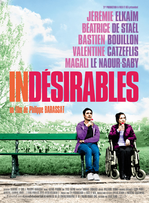 Ind&eacute;sirables - French Movie Poster