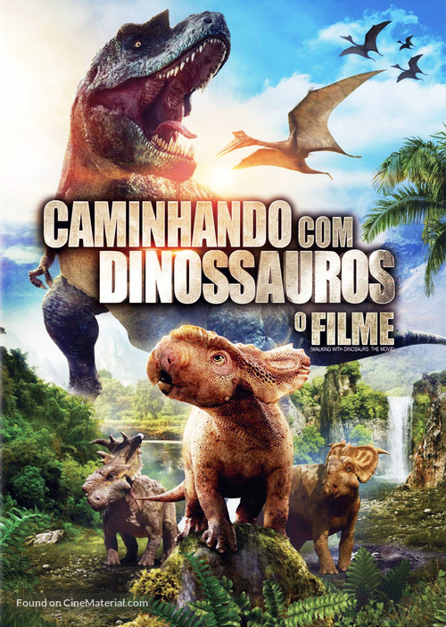 Walking with Dinosaurs 3D - Brazilian DVD movie cover