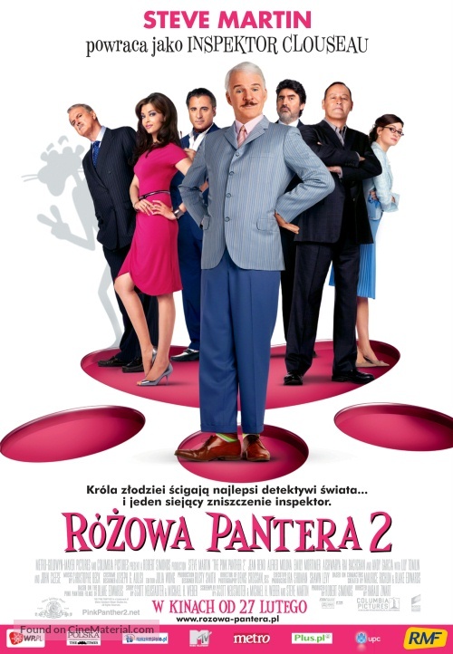 The Pink Panther 2 - Polish Movie Poster
