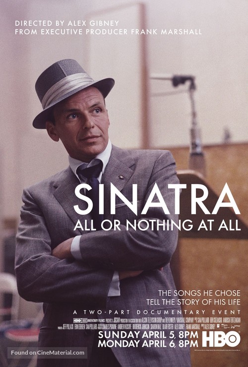 &quot;Sinatra: All or Nothing at All&quot; - Movie Poster