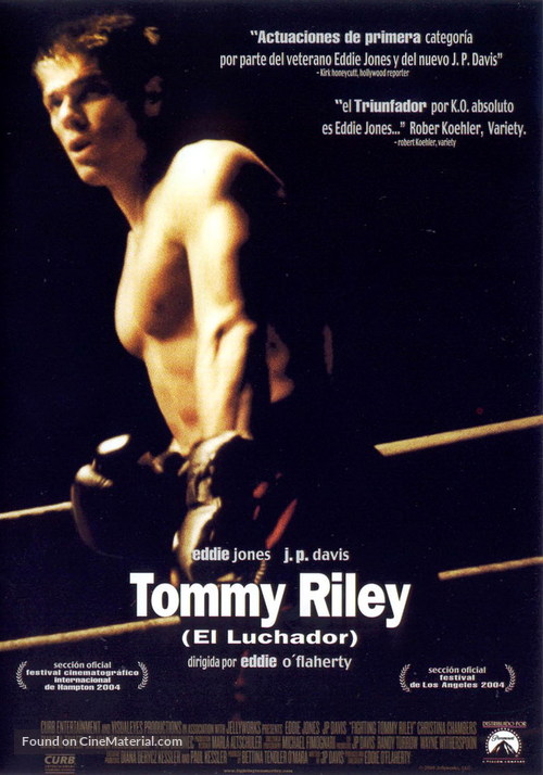 Fighting Tommy Riley - Spanish Movie Cover