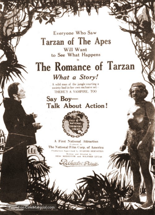 The Romance of Tarzan - Movie Poster