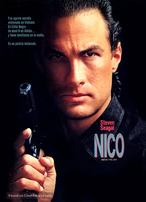 Above The Law - Argentinian Movie Cover