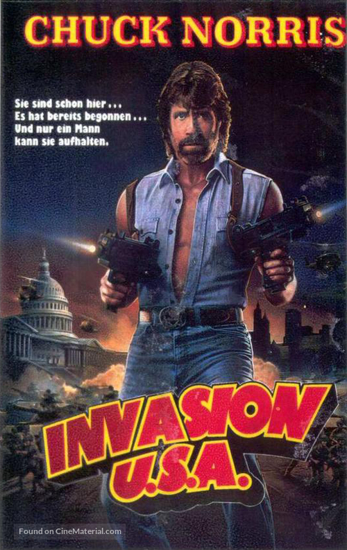 Invasion U.S.A. - German Movie Cover
