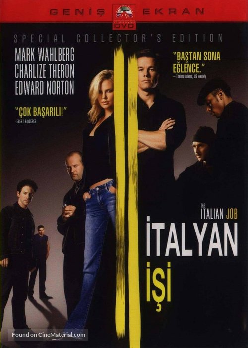 The Italian Job - Turkish Movie Cover