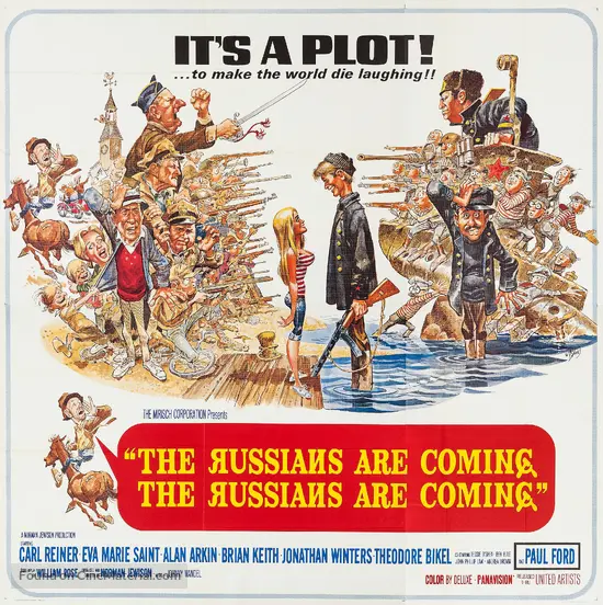 The Russians Are Coming, the Russians Are Coming - Movie Poster