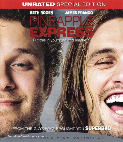 Pineapple Express - Blu-Ray movie cover