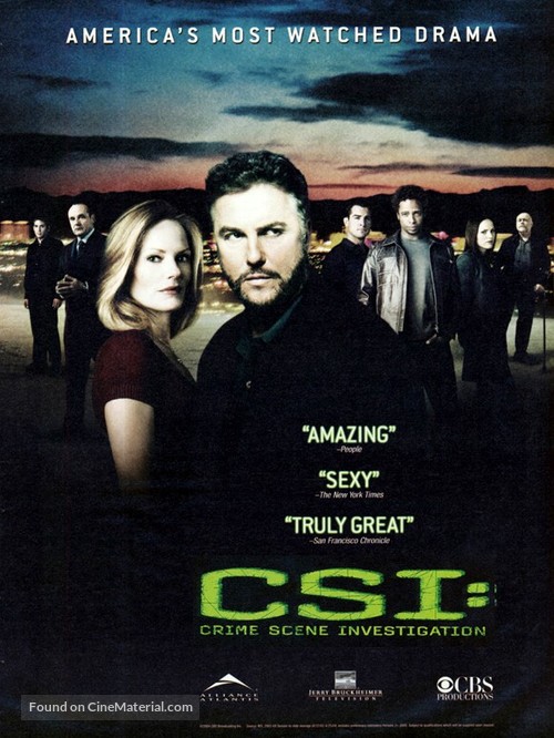 &quot;CSI: Crime Scene Investigation&quot; - Movie Poster