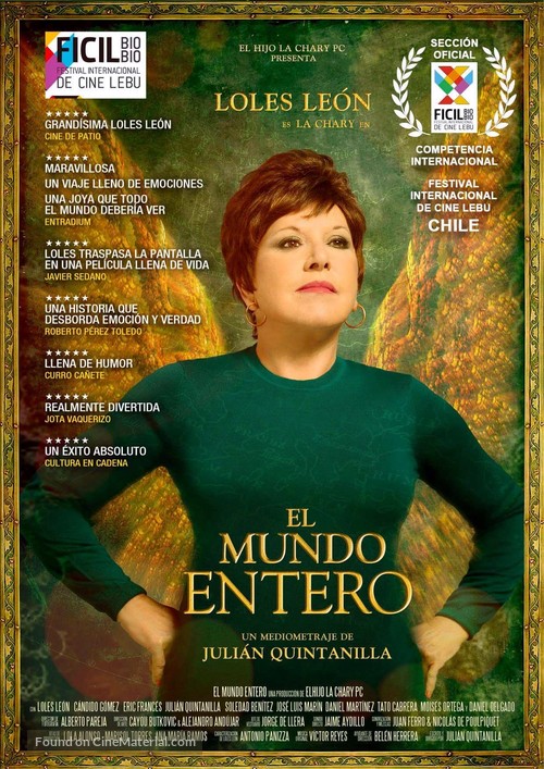 El mundo entero - Spanish Movie Poster