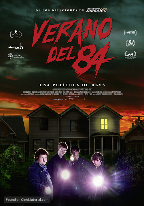Summer of 84 - Spanish Movie Poster