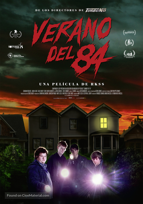 Summer of 84 - Spanish Movie Poster