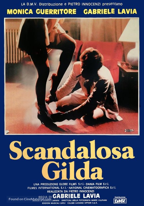 Scandalosa Gilda - Italian Movie Poster