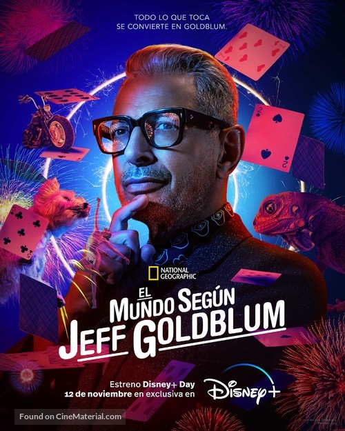 &quot;The World According to Jeff Goldblum&quot; - Spanish Movie Poster