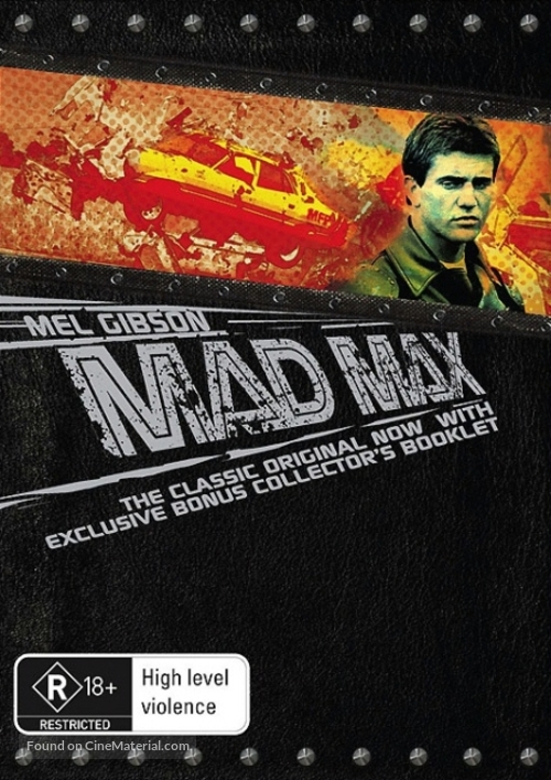 Mad Max - Australian DVD movie cover