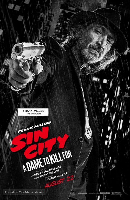 Sin City: A Dame to Kill For - Movie Poster