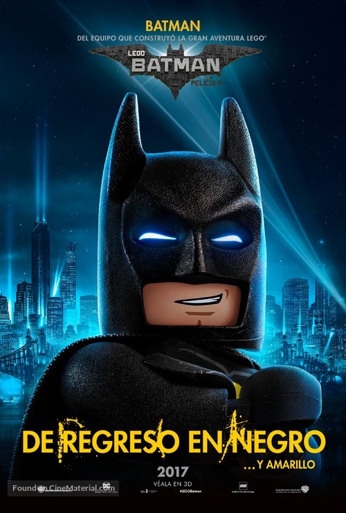 The Lego Batman Movie - Mexican Movie Poster