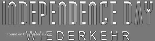 Independence Day: Resurgence - German Logo