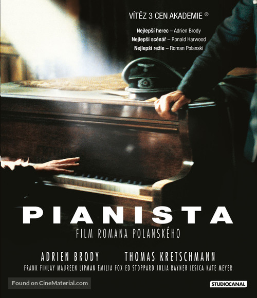 The Pianist - Czech Blu-Ray movie cover