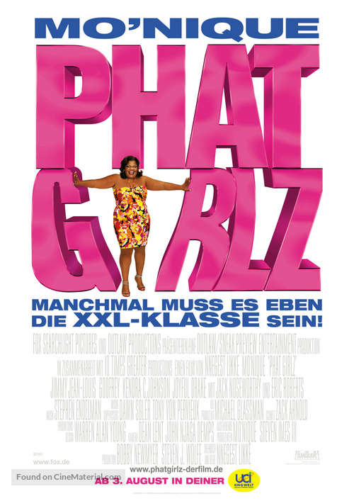 Phat Girlz - German Movie Poster