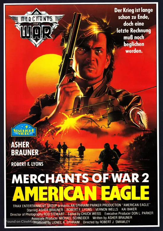 American Eagle - German Movie Poster