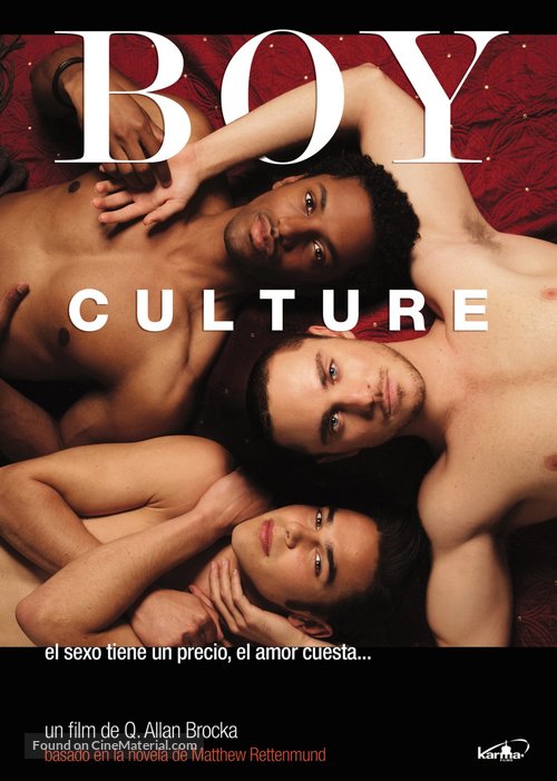 Boy Culture - Spanish DVD movie cover