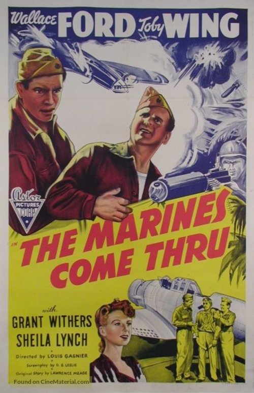 The Marines Come Thru - Movie Poster