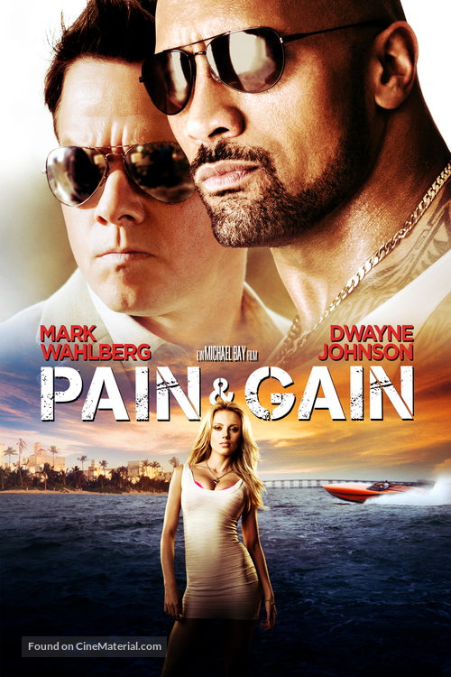 Pain &amp; Gain - German DVD movie cover
