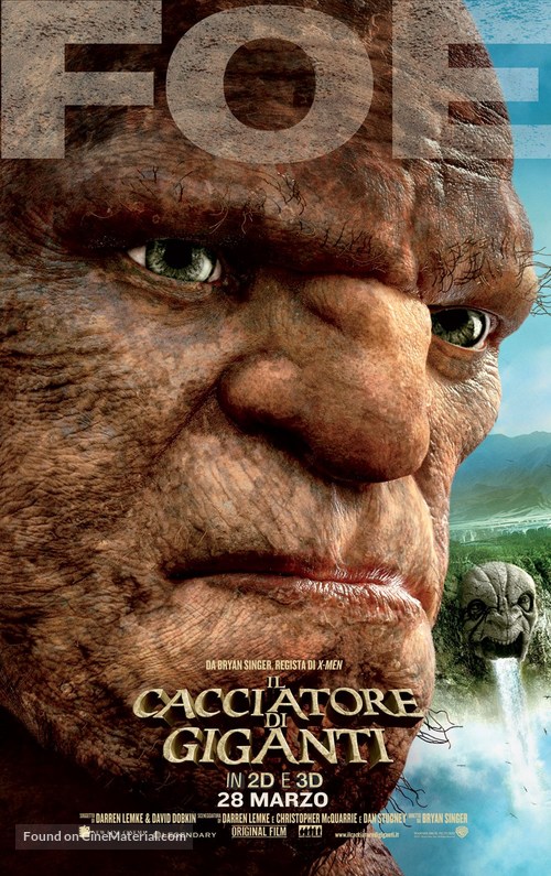 Jack the Giant Slayer - Italian Movie Poster