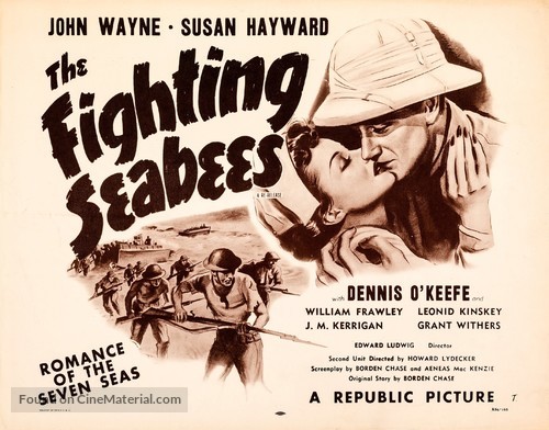 The Fighting Seabees - Movie Poster