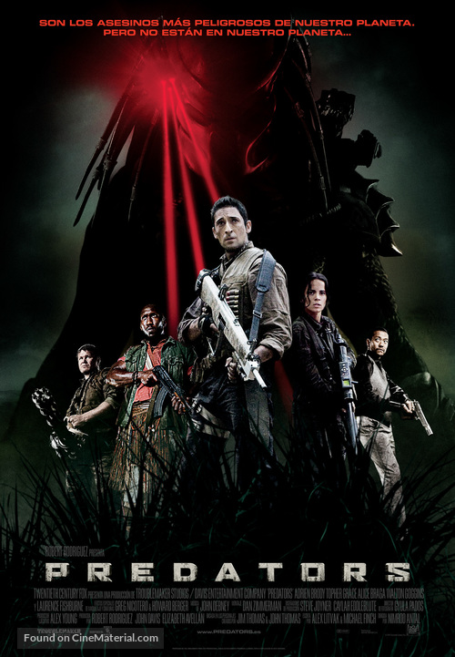 Predators - Spanish Movie Poster