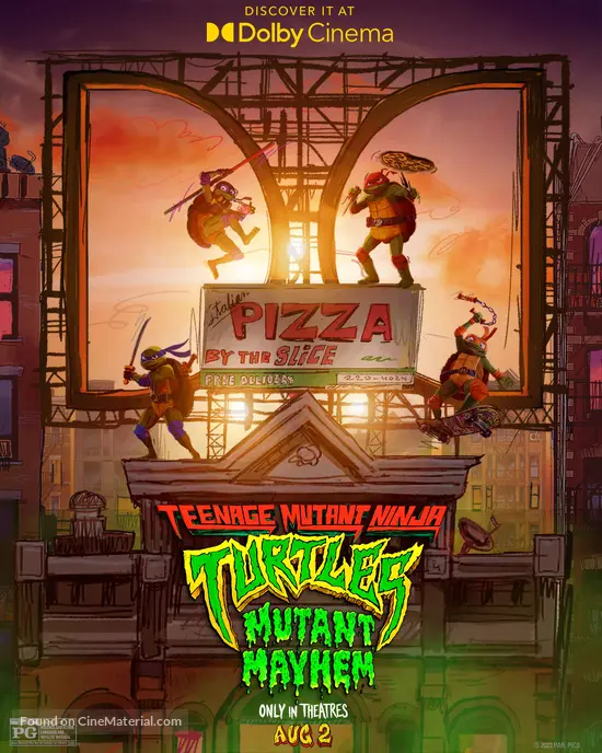 Teenage Mutant Ninja Turtles: Mutant Mayhem - Movie Poster