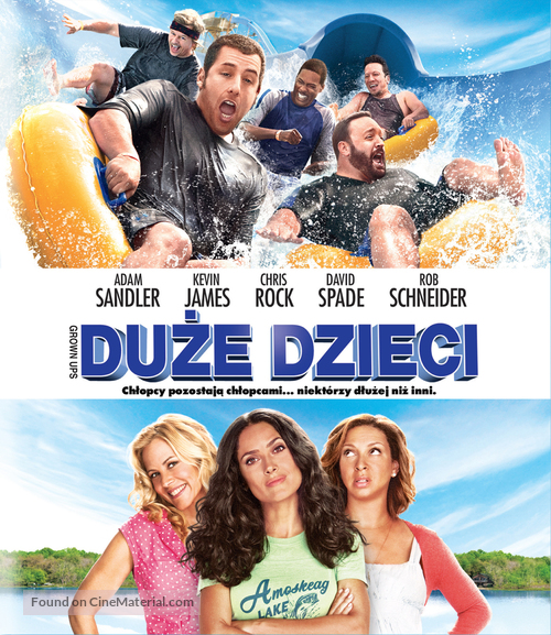 Grown Ups - Polish Blu-Ray movie cover