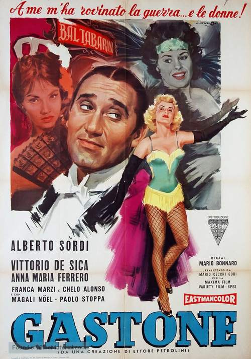 Gastone - Italian Movie Poster