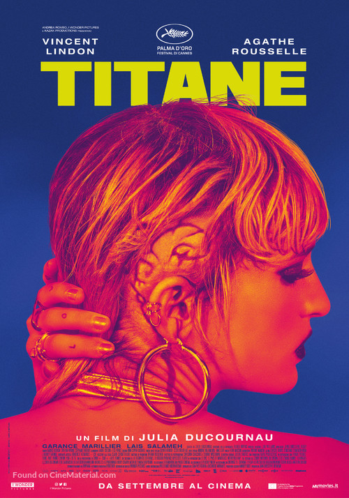 Titane - Italian Movie Poster