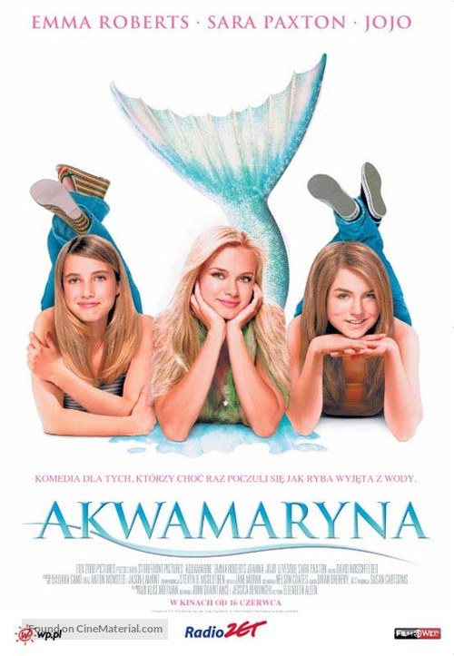 Aquamarine - Polish Movie Poster