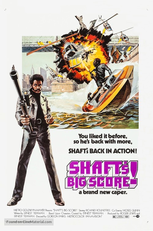 Shaft&#039;s Big Score! - Movie Poster