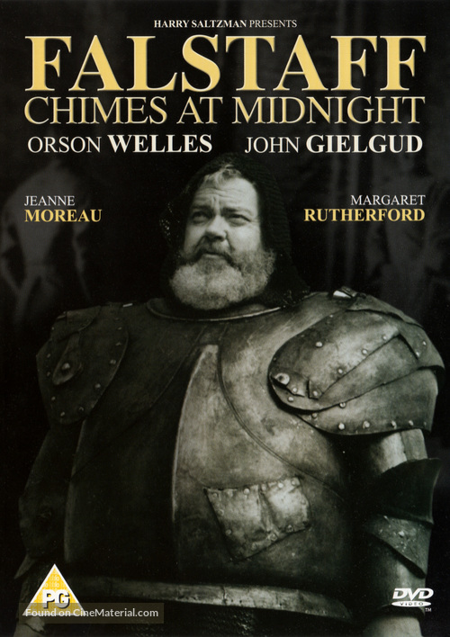 Chimes at Midnight - British DVD movie cover