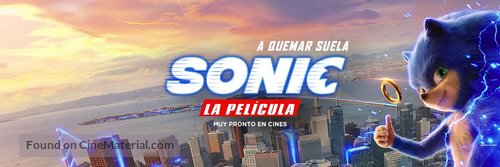 Sonic the Hedgehog - Mexican Movie Poster