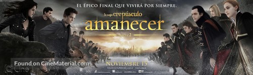 The Twilight Saga: Breaking Dawn - Part 2 - Argentinian Movie Poster