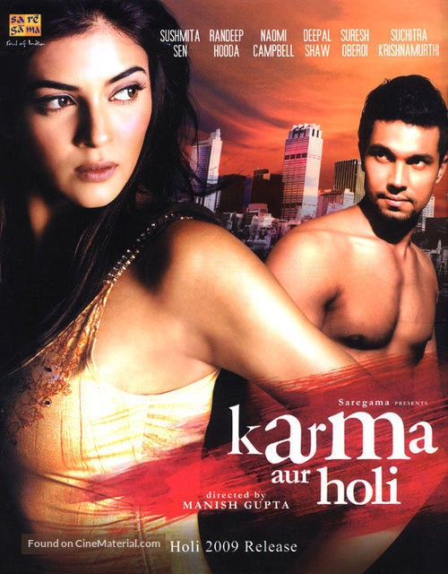 Karma, Confessions and Holi - Indian Movie Poster