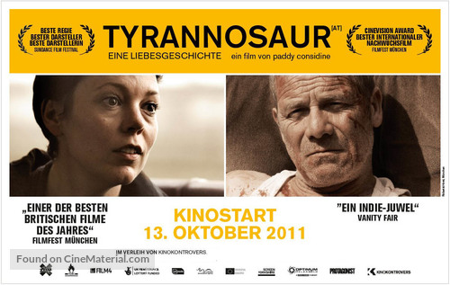 Tyrannosaur - German Movie Poster