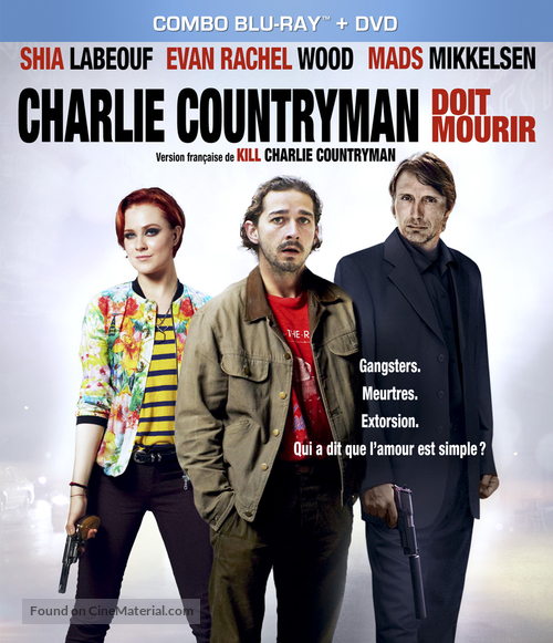 The Necessary Death of Charlie Countryman - Canadian Blu-Ray movie cover